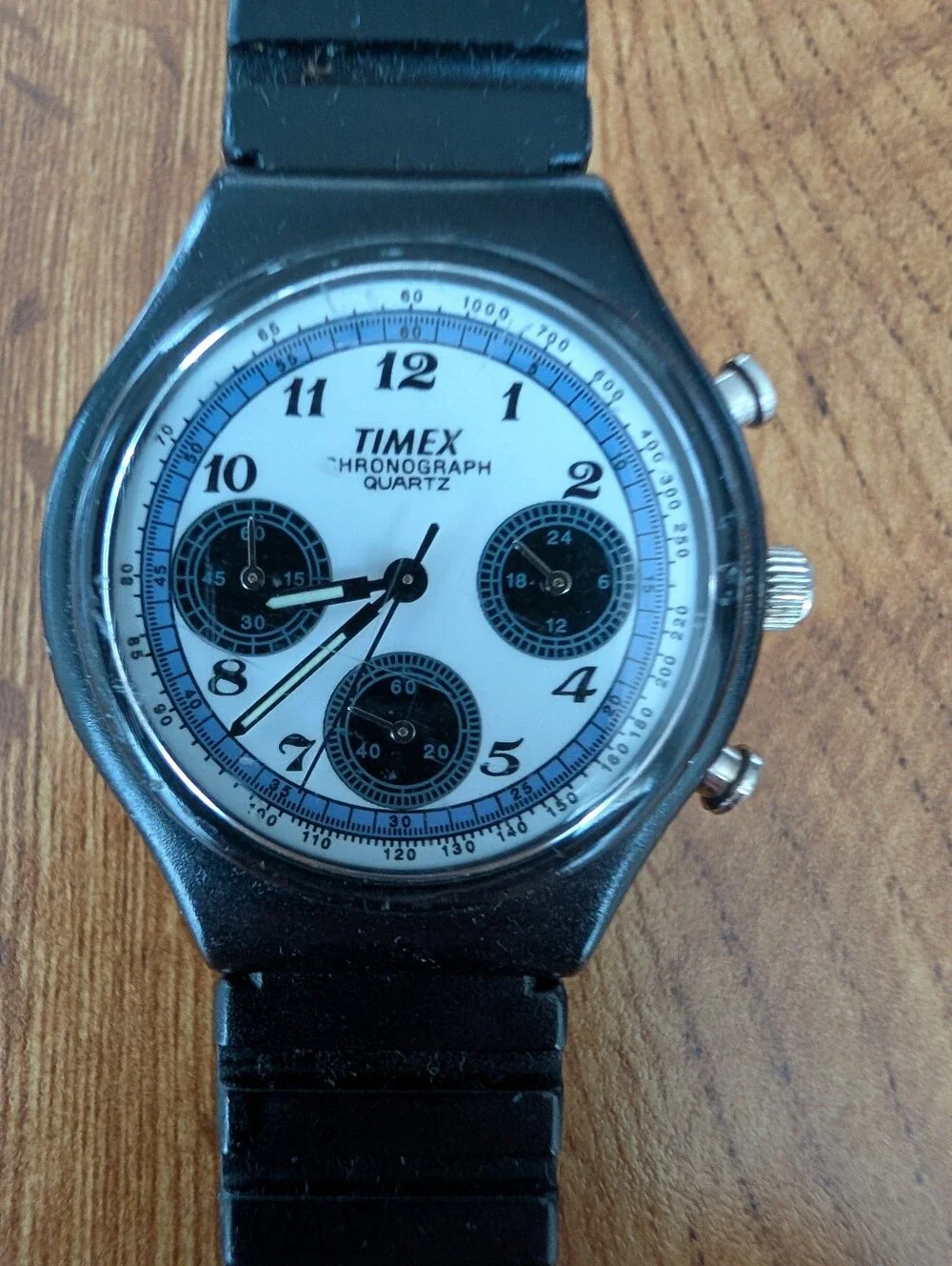 Vintage TIMEX Chronograph Quartz Mens Watch